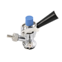 Keg Coupler, Sankey D Probe, Black
