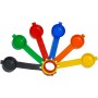 CO2 Cap With Strap - 100 Pack - Red