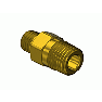 Hex Brass Nipple