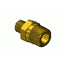 Hex Brass Nipple
