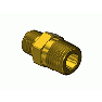 Hex Brass Nipple