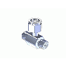 GGA320, Chrome Plated Brass CGA Manifold Coupler Tee