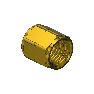Western #10 - Nut, FUEL, A SIZE, 3/8-24LH-INT