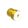 Western #CO-3M1 - Countersunk Nipple, CGA 320, 1/4