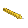 Nipple, CGA 350, RETRACTABLE PIN