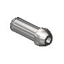 Countersunk Nipple, CGA 500/CGA 510/CGA 580/CGA 590, 5/16