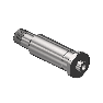 Nipple, CGA 660, 1/4 NPTM, 3