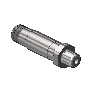 Western #SS-60-4 - Nipple, CGA 677, 3/8 NPTM, 3