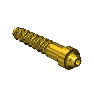 Western #13 - SPIRAL HOSE NIPPLE, A-SIZE, 3/16