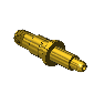 Nipple, 624, 1/4 NPT-M, 3.0