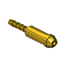 Western #AW-18 - Inert Arc Barb Hose Nipple, B SIZE, 3/16