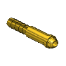 Western #AW-20 - Inert Arc Barb Hose Nipple, B SIZE, 5/16